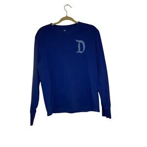 Disneyland Blue Long Sleeve Graphic Tee Size Small